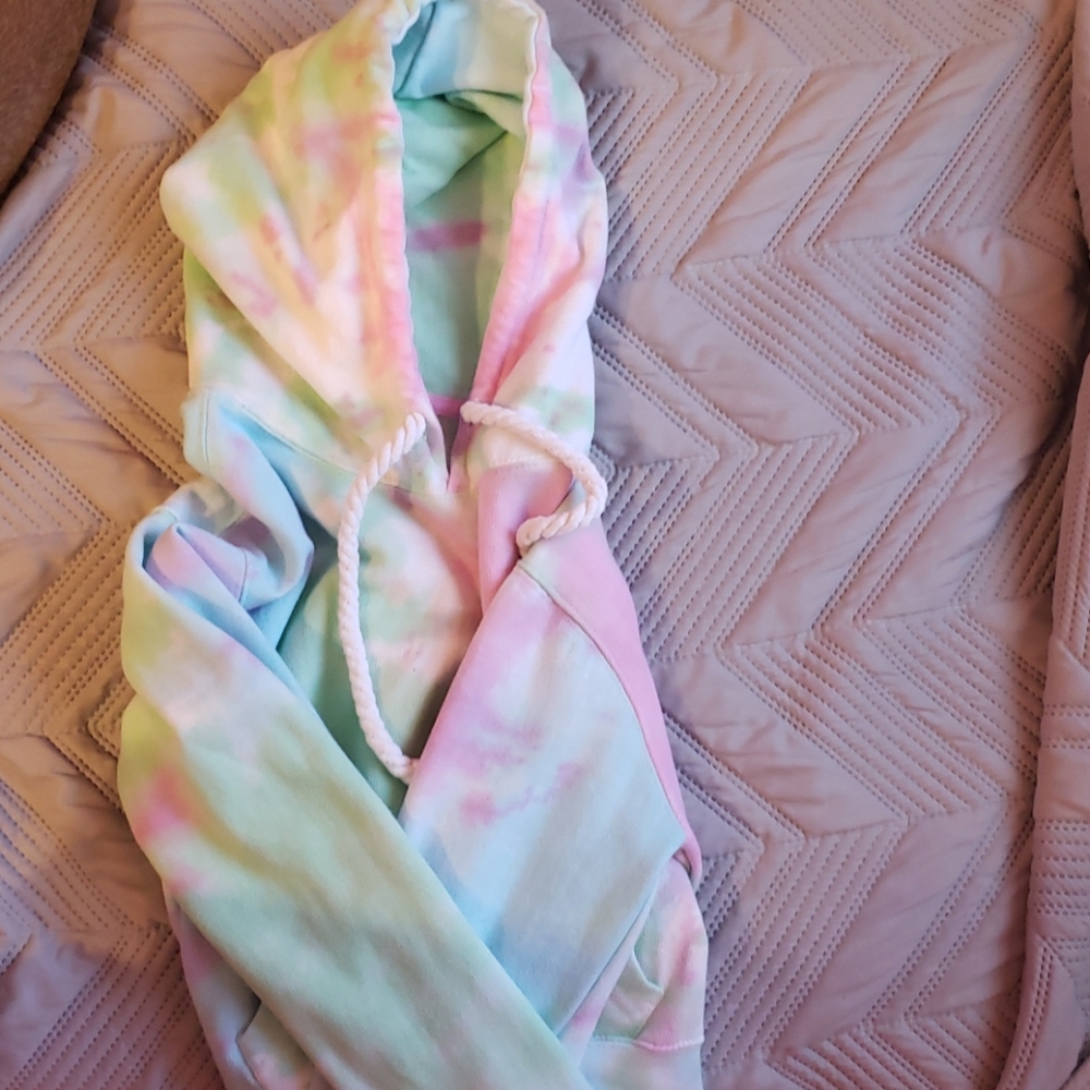 Small cropped womens sweatshirt